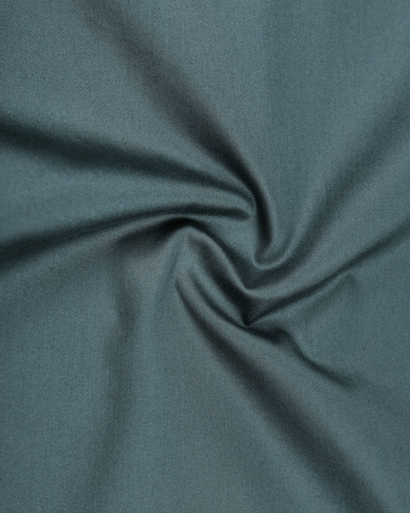 Rostin Dark Green Hidden Button Down Giza Cotton Shirt - John Ellies