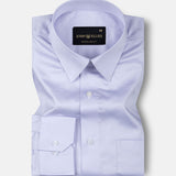 Rostin Lavender Hidden Button Down Giza Cotton Shirt - John Ellies