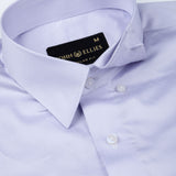 Rostin Lavender Hidden Button Down Giza Cotton Shirt - John Ellies