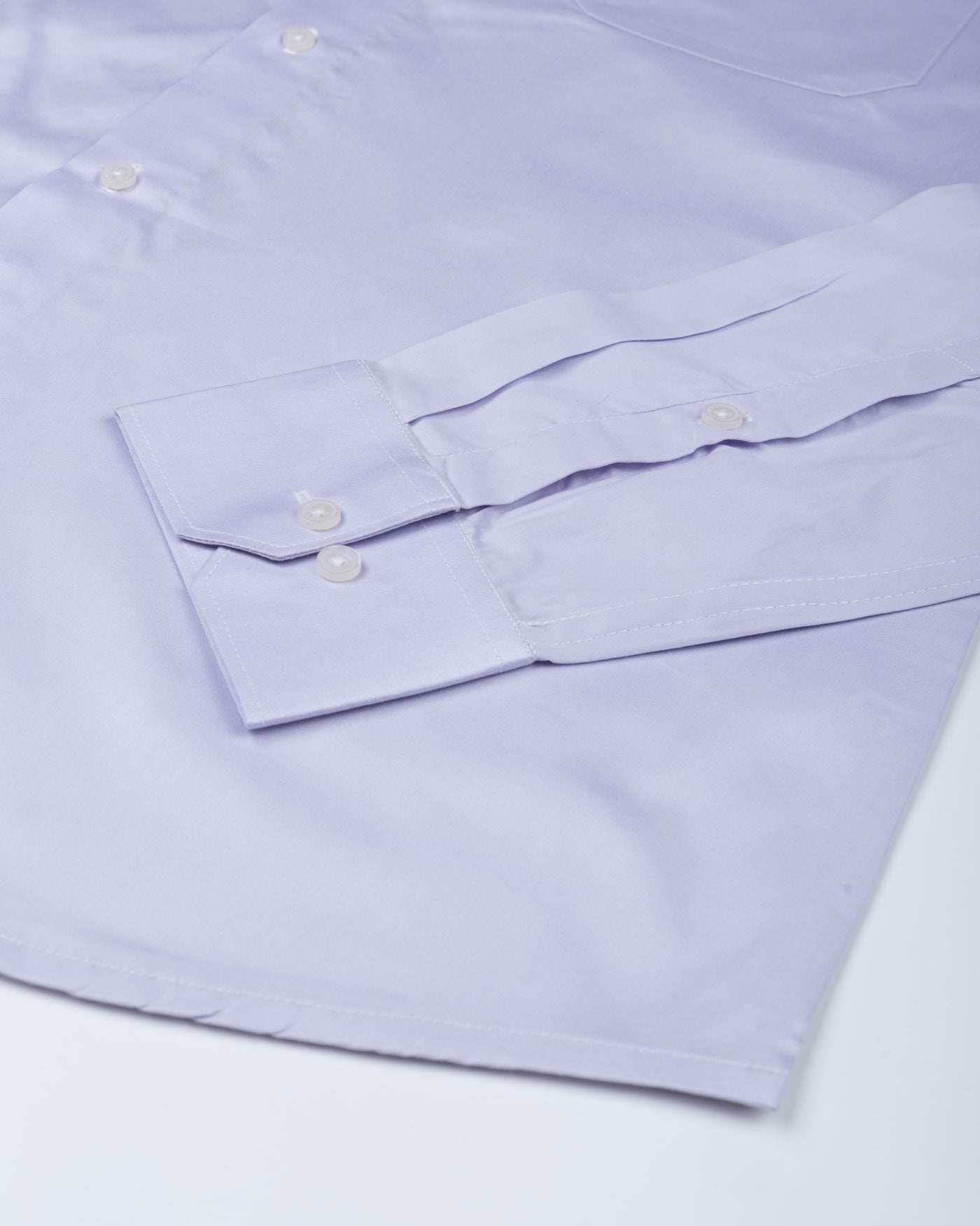 Rostin Lavender Hidden Button Down Giza Cotton Shirt - John Ellies