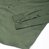 Rostin Green Hidden Button Down Giza Cotton Shirt - John Ellies