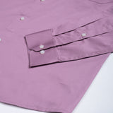 Rostin Magenta Hidden Button Down Giza Cotton Shirt - John Ellies