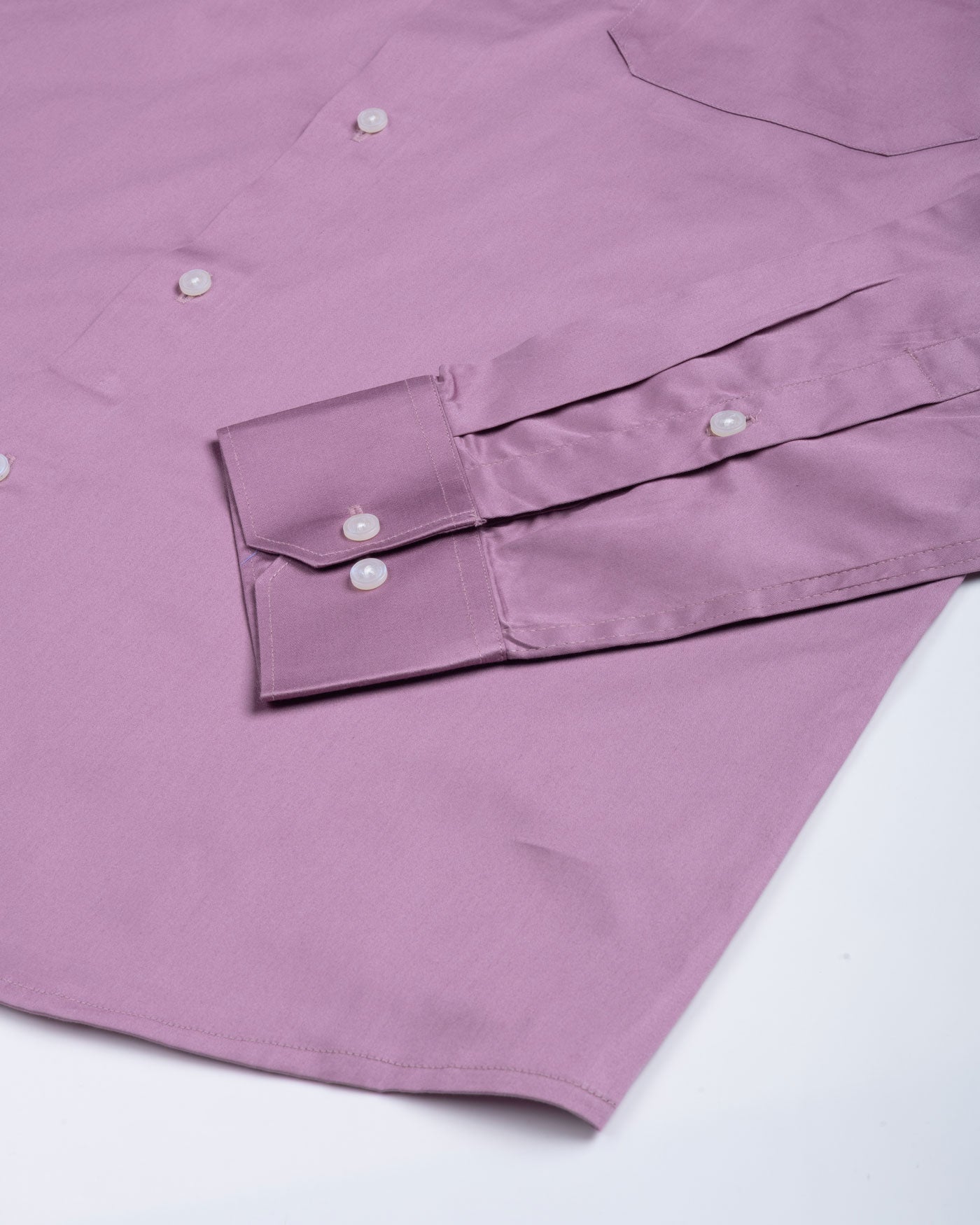 Rostin Magenta Hidden Button Down Giza Cotton Shirt - John Ellies