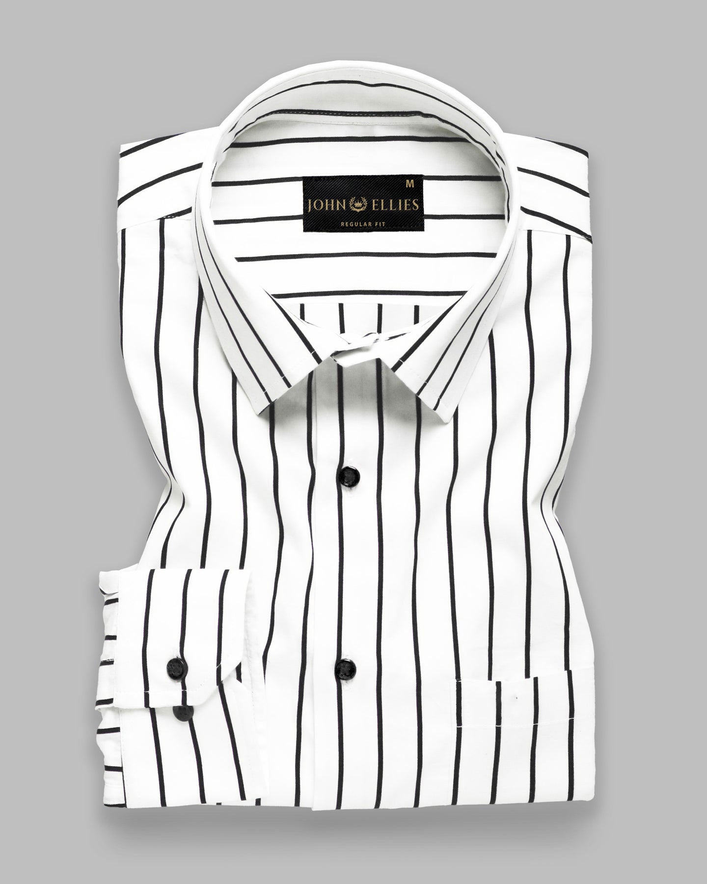 Shirt Black And White Striped Formal Dress Formal Shirt Outfit