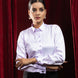 Silhouette Lavender Plain Satin Women Shirt - John Ellies