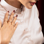 Silhouette Beige Plain Satin Women Shirt - John Ellies