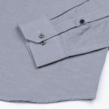 Lynthor Silver Plain Linen Button Down Shirt - John Ellies