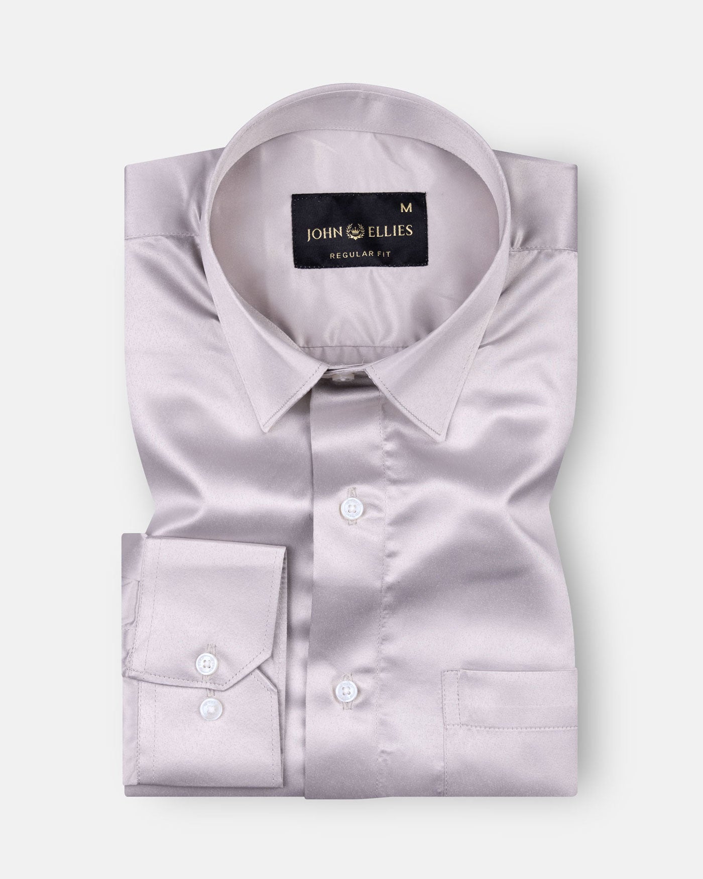 Montor Pale Premium Satin Men's Shirt - John Ellies