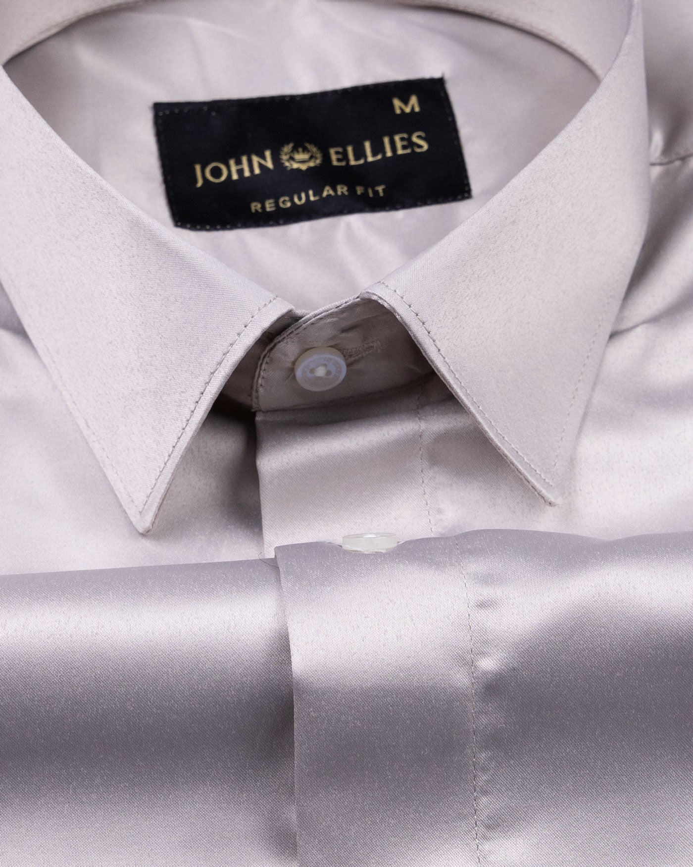 Montor Pale Premium Satin Men's Shirt - John Ellies