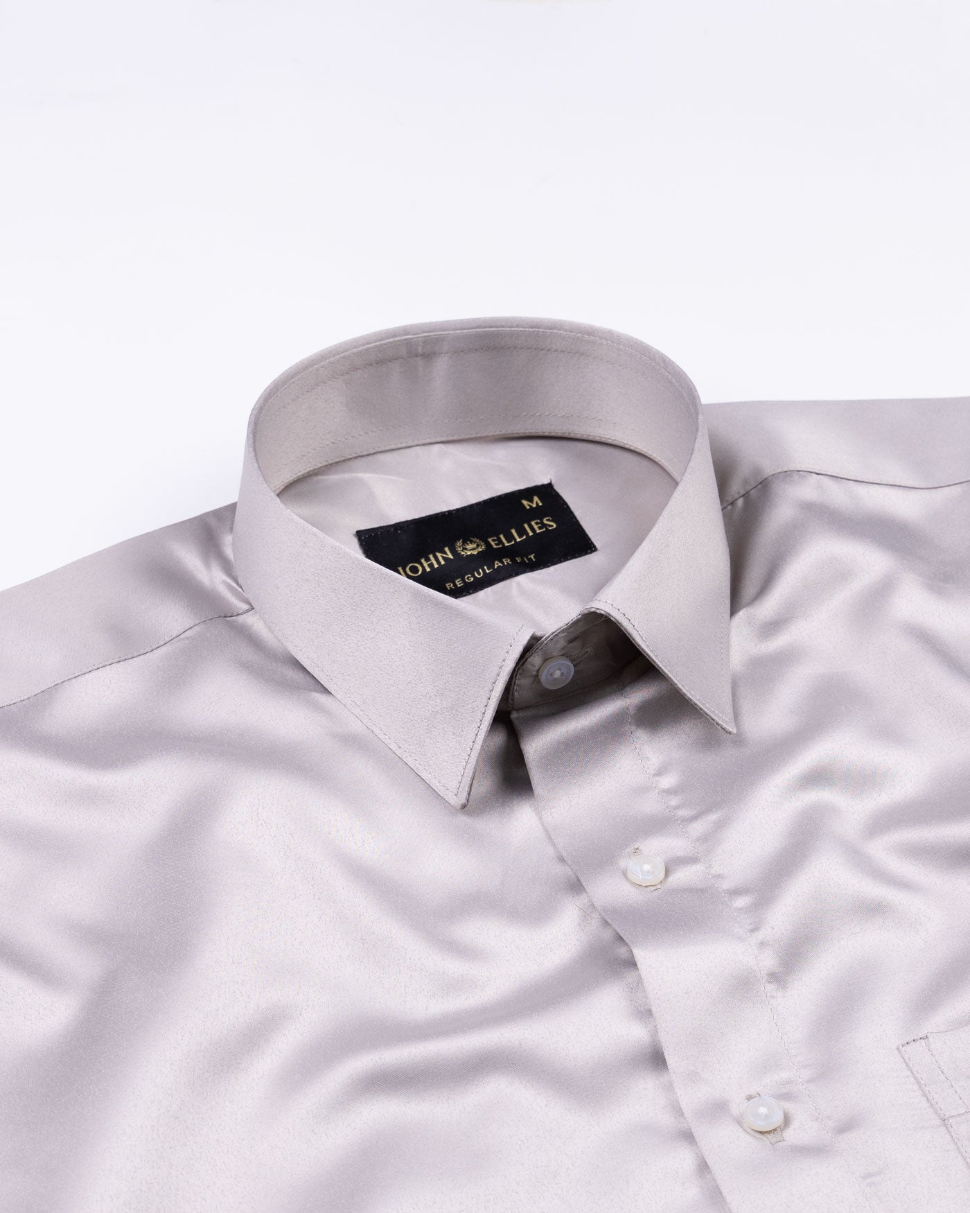 Montor Pale Premium Satin Men's Shirt - John Ellies