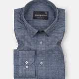 Gridon Green Checked Premium Cotton Shirt - John Ellies