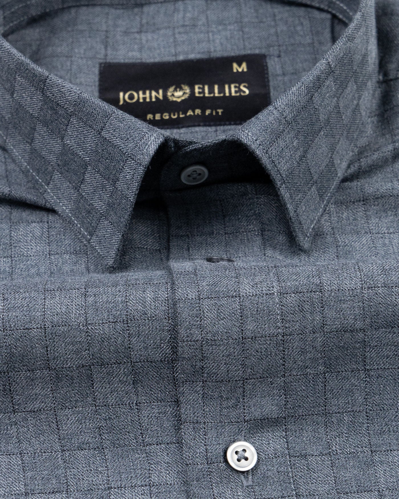 Gridon Green Checked Premium Cotton Shirt - John Ellies