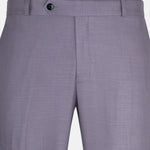Zalix Purple Linen Formal Pant - John Ellies