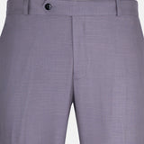 Zalix Purple Linen Formal Pant - John Ellies