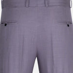 Zalix Purple Linen Formal Pant - John Ellies