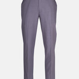 Zalix Purple Linen Formal Pant - John Ellies