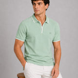 Tensy Soft Lime Cotton Polo T-Shirt