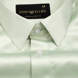 Montor Olive Premium Satin Men's Shirt - John Ellies