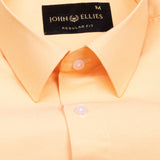 Renato Privilege Orange Plain Oxford Cotton Shirt - John Ellies