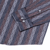 Floral Grey Cotton Printed Shirt - John Ellies