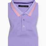 Marfill Lavender Cotton Polo T-Shirt - John Ellies