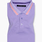 Marfill Lavender Cotton Polo T-Shirt - John Ellies