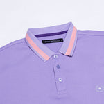 Marfill Lavender Cotton Polo T-Shirt - John Ellies