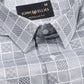 Veznor White Giza Cotton Printed Shirt - John Ellies