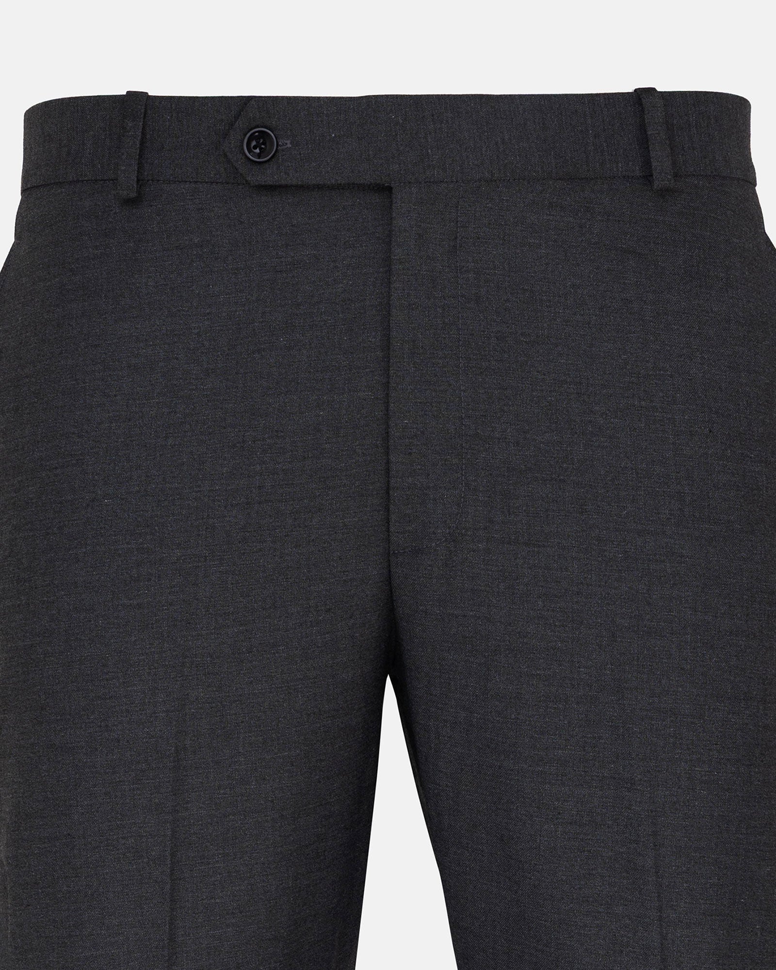 Reson Grey Formal Cotton Pant - John Ellies