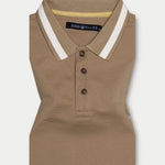 Marfill Brown Cotton Polo T-Shirt - John Ellies