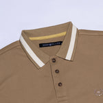 Marfill Brown Cotton Polo T-Shirt - John Ellies