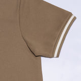 Marfill Brown Cotton Polo T-Shirt - John Ellies
