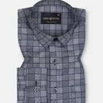 Veznor Black Giza Cotton Printed Shirt - John Ellies