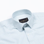 Primus Green Gingham Oxford Cotton Shirt - John Ellies