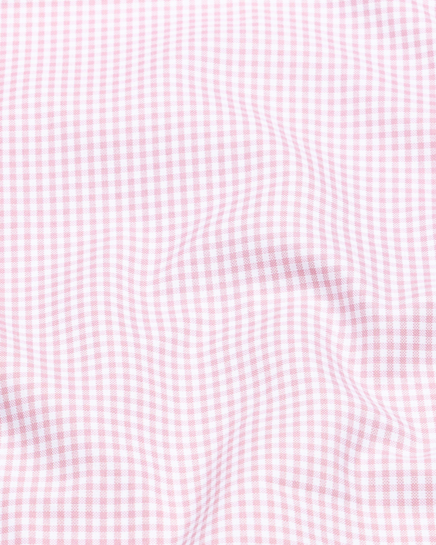 Primus Pink Gingham Oxford Cotton Shirt - John Ellies