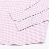 Primus Pink Gingham Oxford Cotton Shirt - John Ellies