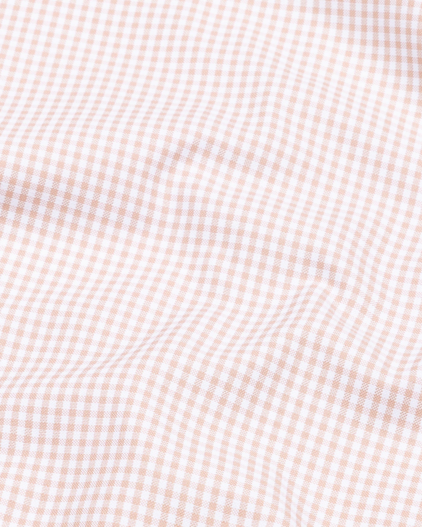 Primus Brown Gingham Oxford Cotton Shirt - John Ellies