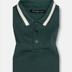 Marfill Green Cotton Polo T-Shirt - John Ellies