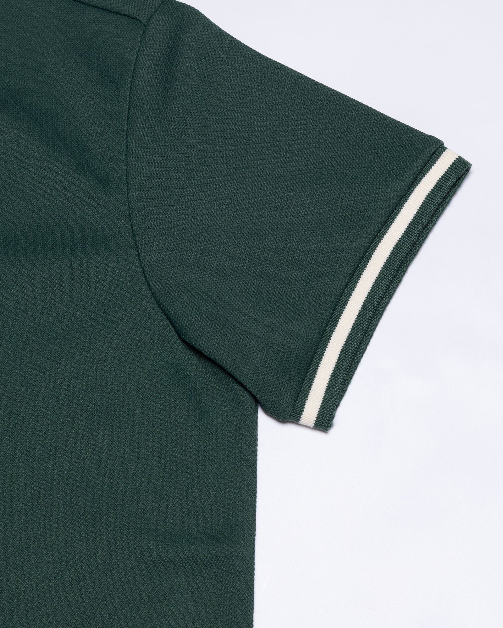 Marfill Green Cotton Polo T-Shirt - John Ellies