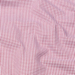 Auberon Red Checked Twill Cotton Shirt - John Ellies