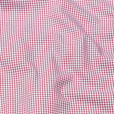 Auberon Red Checked Twill Cotton Shirt - John Ellies