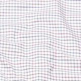 Auberon White Checked Twill Cotton Shirt - John Ellies