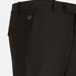Reson Brown Formal Cotton Pant - John Ellies
