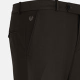 Reson Brown Formal Cotton Pant - John Ellies