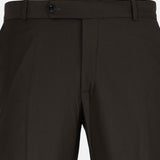 Reson Brown Formal Cotton Pant - John Ellies