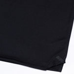 Sakura Black Cotton Polo T-Shirt - John Ellies
