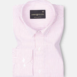 Aleris Pink Stripe Cotton Shirt - John Ellies