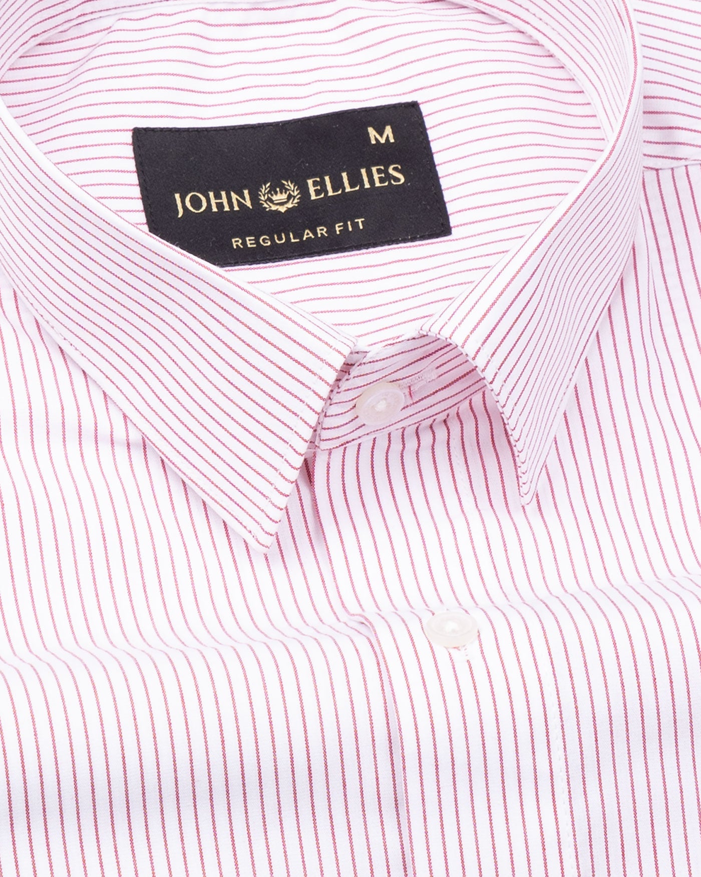 Aleris Pink Stripe Cotton Shirt - John Ellies