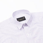 Aleris Purple Stripe Cotton Shirt - John Ellies