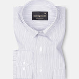 Aleris Black Stripe Cotton Shirt - John Ellies